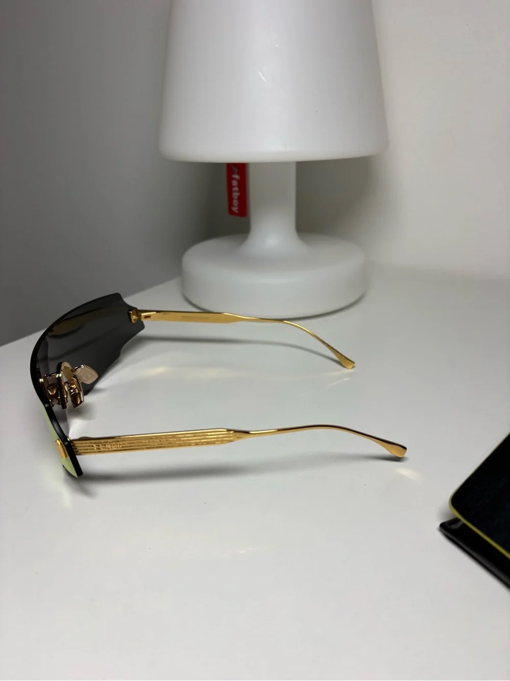 Fendi Sunglasses ff0440s rimless shield